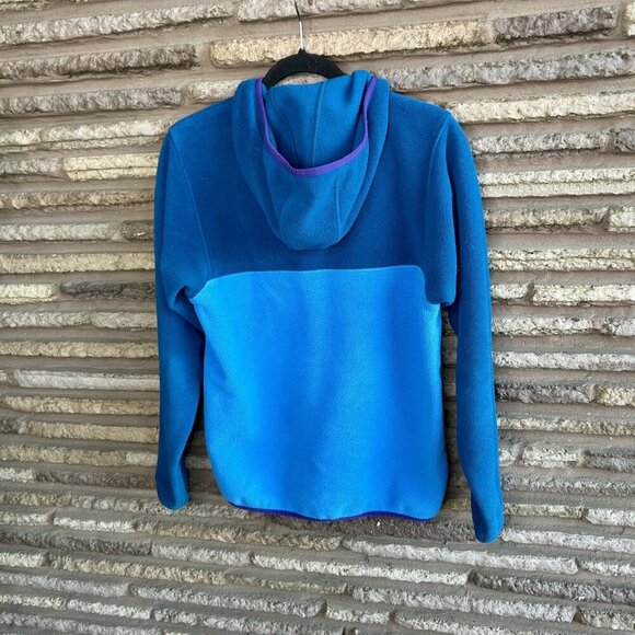 Patagonia Synchilla Snap T Fleece Hoodie Blue Unisex XS Men's - Picture 6 of 12